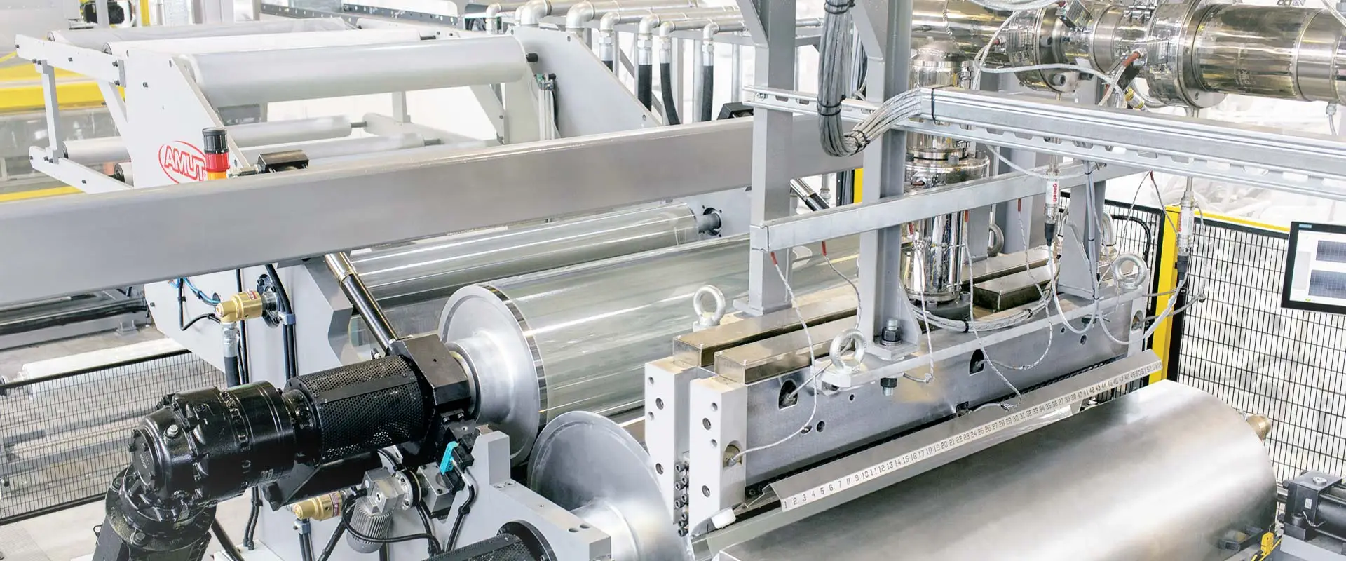Lines for the production of foil and sheet